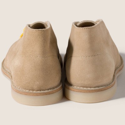 Miu Miu Delave Suede Chukka Boots Ecru MM261290 Miu Miu Delave Suede Chukka Boots Ecru MM261290