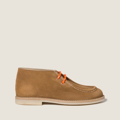 Miu Miu Delave Suede Desert Boots Cinnamon MM261293