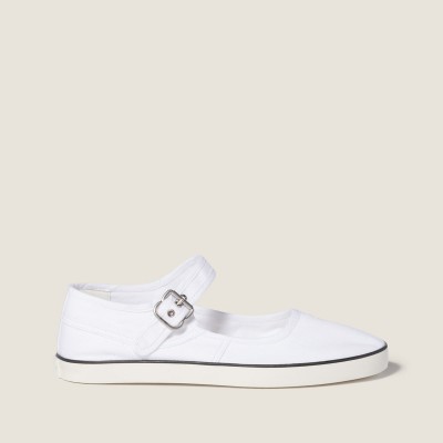 Miu Miu Drill Ballerinas White MM261002