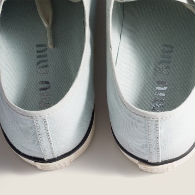 Miu Miu Drill Sneakers Powder Blue MM261231 Miu Miu Drill Sneakers Powder Blue MM261231