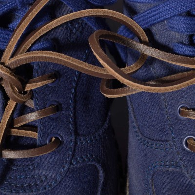 Miu Miu Gymnasium Gabardine Sneakers Ink Blue MM261262 Miu Miu Gymnasium Gabardine Sneakers Ink Blue MM261262