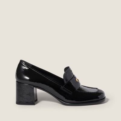 Miu Miu Naplak Loafers Black MM261327