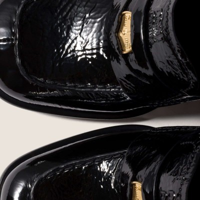 Miu Miu Naplak Loafers Black MM261327