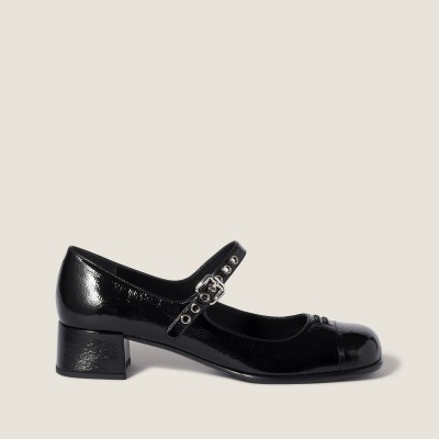Miu Miu Naplak Pumps Black MM261342 Miu Miu Naplak Pumps Black MM261342