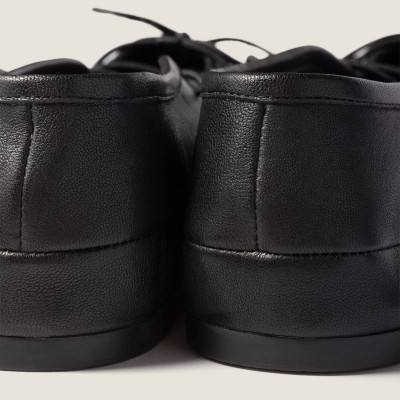 Miu Miu Nappa Leather Ballerinas Black MM261045