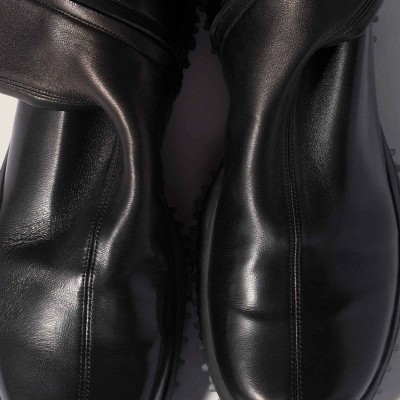 Miu Miu Stretch Nappa Leather Boots Black MM261310 Miu Miu Stretch Nappa Leather Boots Black MM261310
