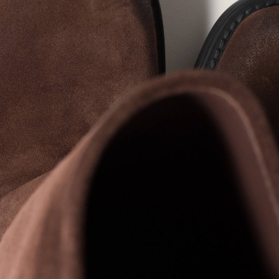 Miu Miu Suede Boots Dark Brown MM261312