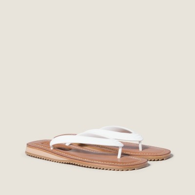 Miu Miu Thong Sandals White MM261153 Miu Miu Thong Sandals White MM261153