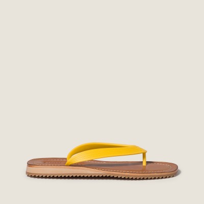 Miu Miu Thong Sandals Yellow MM261154