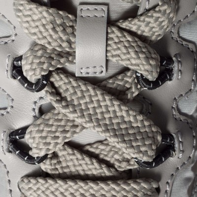 Miu Miu Tyre Technical Fabric And Suede Sneakers Cloudy Gray MM261265