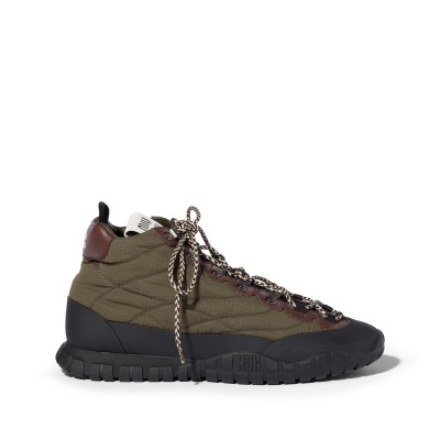 Miu Miu Tyre Technical Fabric Sneakers Forest Green MM261365 Miu Miu Tyre Technical Fabric Sneakers Forest Green MM261365