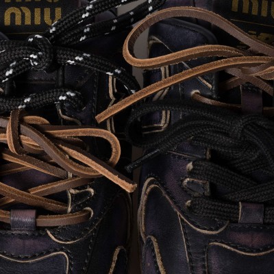New Balance X Miu Miu 530 Sl Deco Calf Leather Mules Black MM261125 New Balance X Miu Miu 530 Sl Deco Calf Leather Mules Black MM261125
