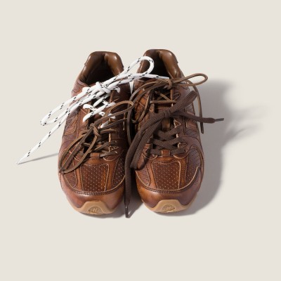 New Balance X Miu Miu 530 Sl Deco' Leather Sneakers Sienna MM261127 New Balance X Miu Miu 530 Sl Deco' Leather Sneakers Sienna MM261127