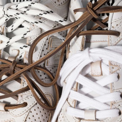 New Balance X Miu Miu 530 Sl Deco' Leather Sneakers White MM261128 New Balance X Miu Miu 530 Sl Deco' Leather Sneakers White MM261128